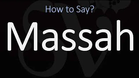 ¿Qué significa Massah?