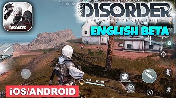 DISORDER English Beta - Android / iOS Gameplay