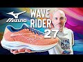 Mizuno wave rider 27 review  unleash your running beast 