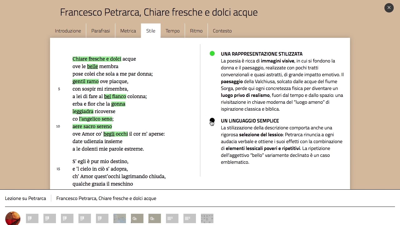 Chiare Fresche E Dolci Acque Parafrasi E Analisi