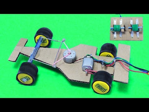 How to make Amazing F1 Racing Car - Out of Cardboard DIY