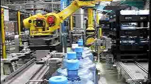 video H2OD robotic rack loading