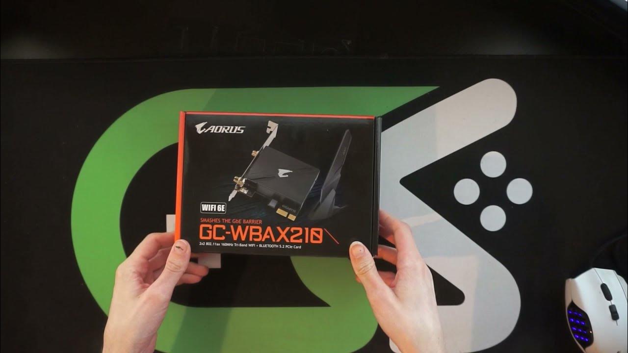 Gigabyte GCWBAX210 WiFi 6 Card Unboxing YouTube