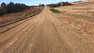 How to blade a township gravel road