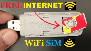 Do This Sim free Lifetime internet wifi from old usb 4g 5g modem