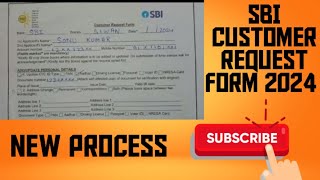 shocking update: how to fill sbi customer request form in 2024 🔥