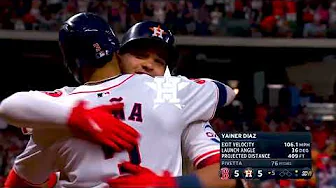 Yainer Diaz's 15th home run of the season thumbnail