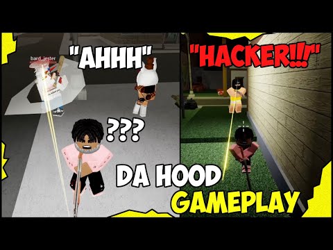 Trolling A Hacker In Da Hood Roblox Robbing People Gone Wrong Youtube - how to be a hacker in roblox da hood