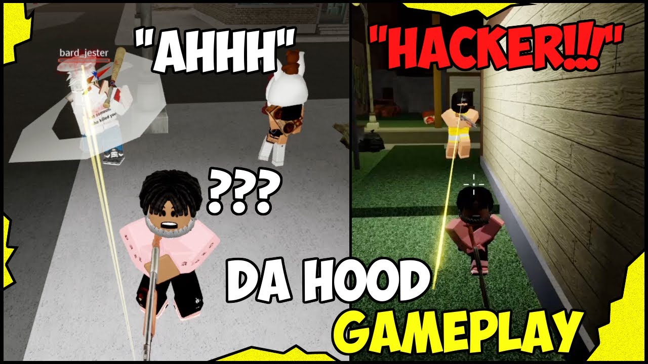 Trolling A Hacker In Da Hood Roblox Robbing People Gone Wrong Youtube - roblox ghetto games