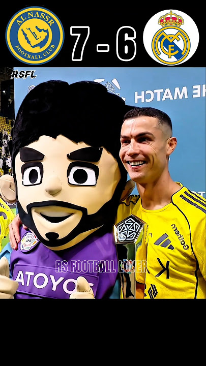 Al-Nassr vs Real madrid 🤯 Ronaldo vs real madrid