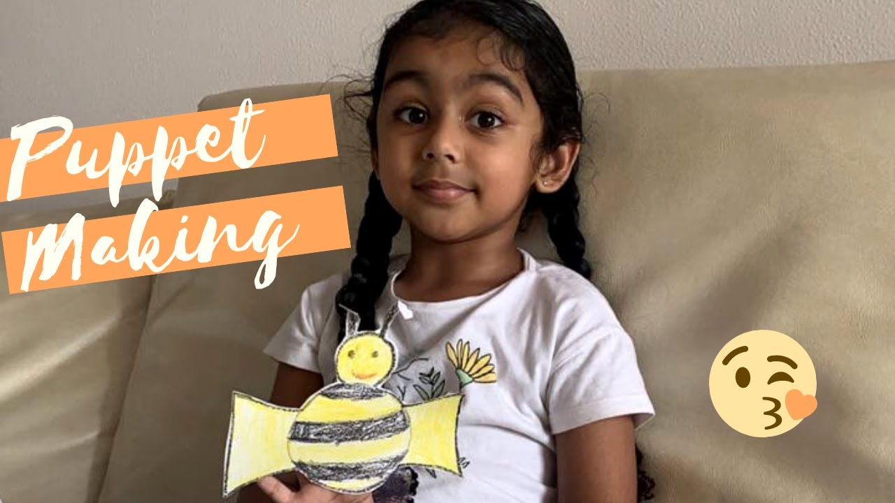 DIY Kids Craft - Finger Puppet and Children's Songs (Puppet Making