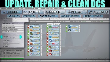 Explained: How To Update, Repair & Clean DCS WORLD (Using Skate Zilla GUI)
