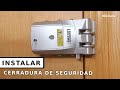 Instalar cerradura de seguridad invisible  bricomana