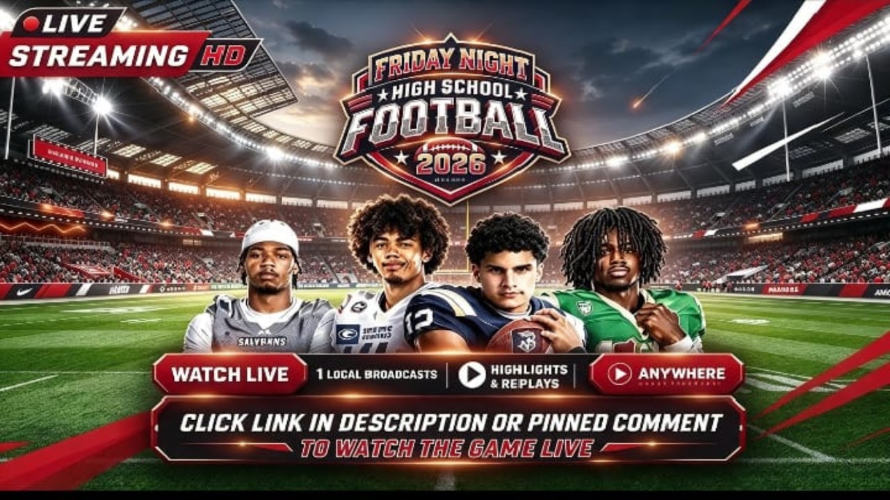 Live : Foard vs Newton-Conover High school football - YouTube