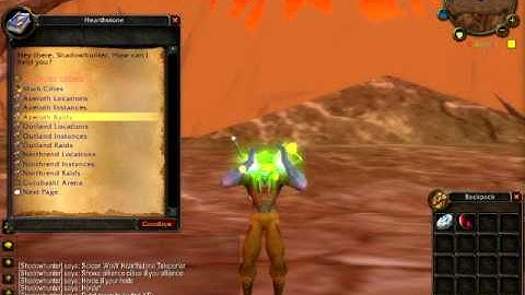 Scicon WoW Hearthstone Teleporter