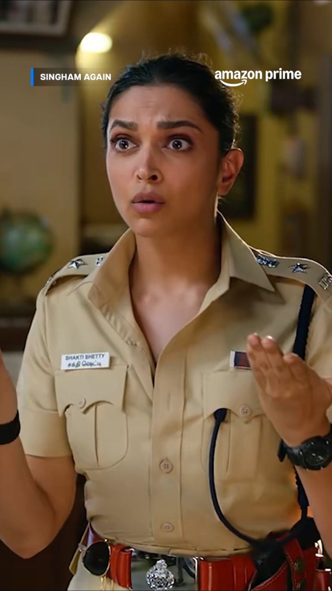 Lady Singham Shakti Shetty In The House ? ft. Deepika Padukone | Singham Again | #primevideoindia