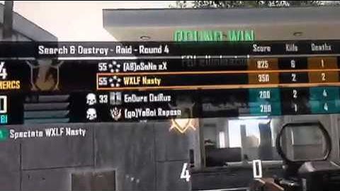 Proof 3rd map win on raid