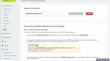 Thiết lập Email Server trong Bitrix24