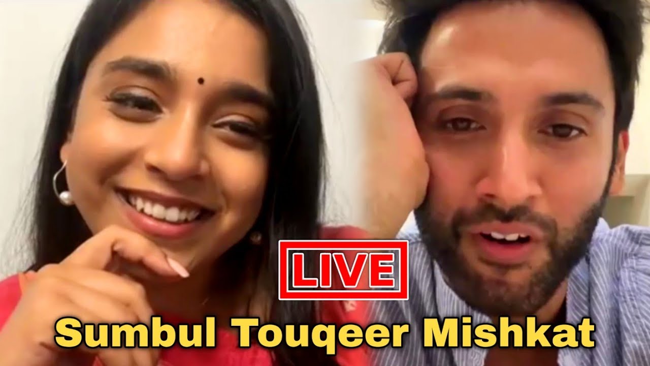 Sumbul Touqeer Live With Mishkat Varma from Kavya Ek Jazba ek junoon Set reply to Fans
