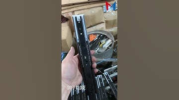 Soft close drawer slides | Cabinet hardware | Source factory #shorts