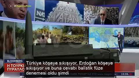 TAYFUN Füzesi Yunan basınında