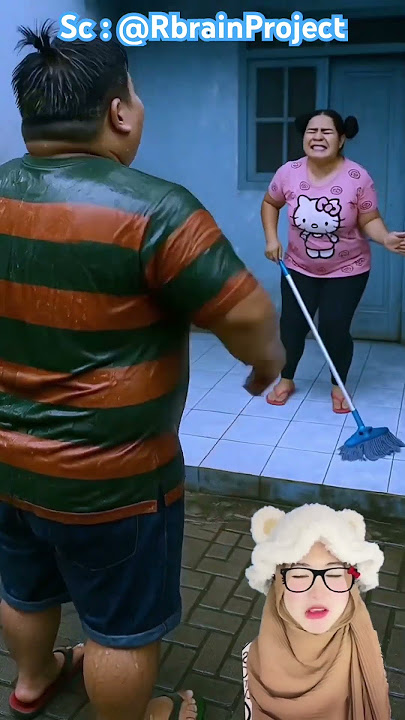 Gak denger apa yg di bilang kakak⁉️ kuping penuh air ikan batu 😂 @RbrainProject #shorts #funny
