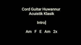 #Huwannur #Membumingkansholawat #SholawatAkuistik #janganlupasholawat  Cord Gitar (klasik) Huwannur