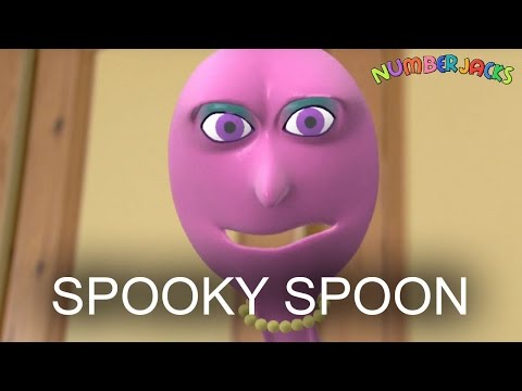Numberjacks Spooky Spoon Moments Youtube - numberjack 2 roblox