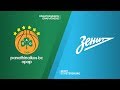 Panathinaikos OPAP Athens - Zenit St Petersburg Highlights | EuroLeague, RS Round 24