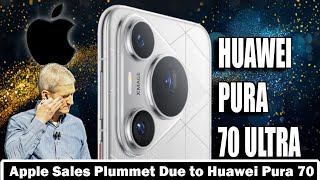 Huawei Pura70 is released overseas, Apple sales plummet!