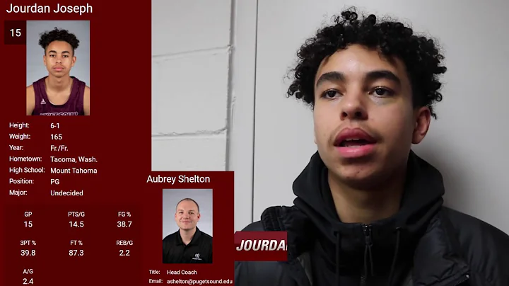 D3 6'1 Guard Jourdan Joseph - University of Puget ...