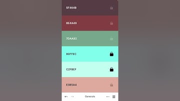 Create Color Palettes using the COOLORS App on your mobile device - Part 1 of 2