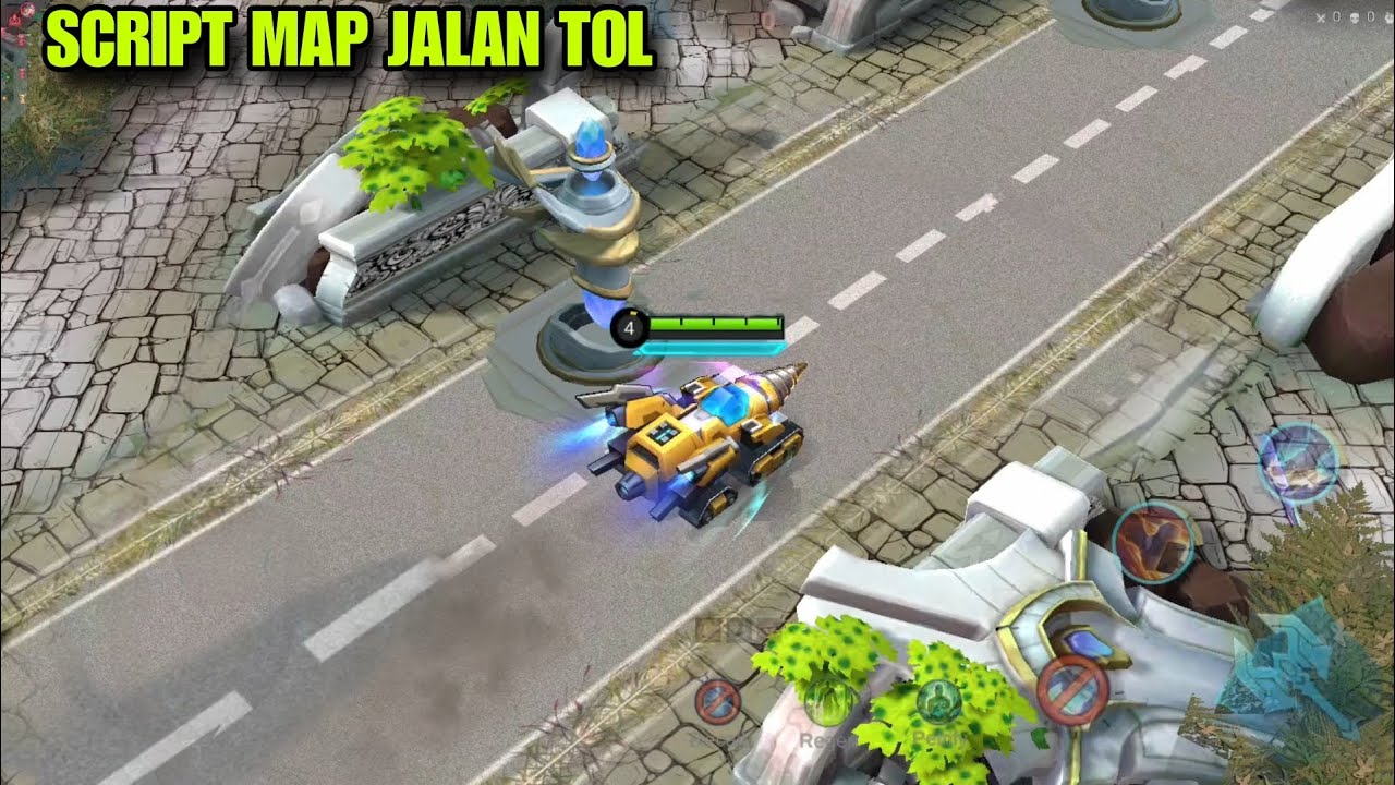 SCRIPT MAP JALAN TOL MOBILE LEGENDS NO PASSWORD PATCH TERBARU - YouTube