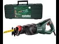 Обзор сабельной пилы Metabo SSE 1100