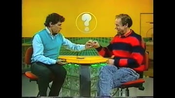 The impossible balancing card