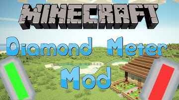Minecraft 1.6.2 Mod - The Diamond Meter Mod - Find Diamonds Easily!