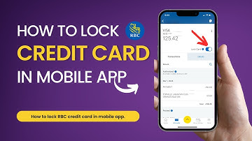 How to lock RBC Credit Card