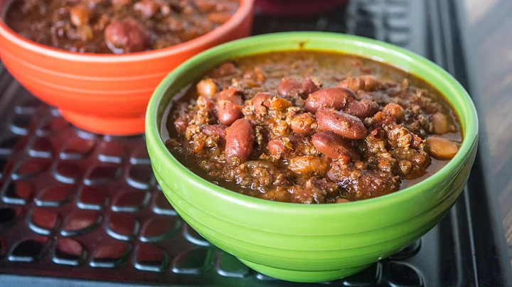 Quick Chili in an 8 Quart Pressure Cooker