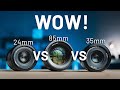 What Lens For Video? 24mm VS 35mm VS 85mm | SPECTACULAR Difference!
