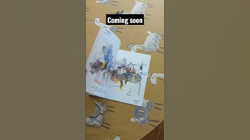 Urban Sketching and Loose Sketching - Teaser Video - New Book Coming Soon!