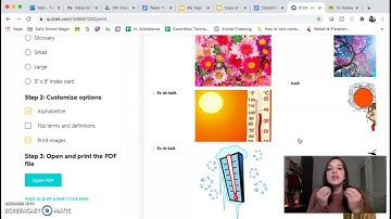 Quick Quizlet Tip: Did you know you could print?!