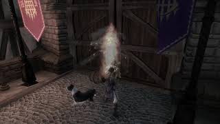 Fable 3 going to bowerstone market early via the map! :O