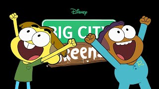 The world just became a bit greener...the greens are taking over!
first stop disney channel fan fest, next world! bingo bango! watch big
city greens...