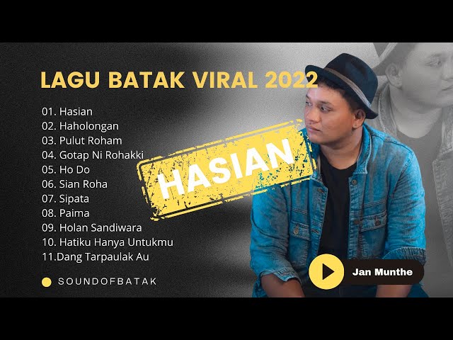 Jun munthe Full Album 2022 - Lagu Batak Viral 2022 Paling Enak di Dengar class=