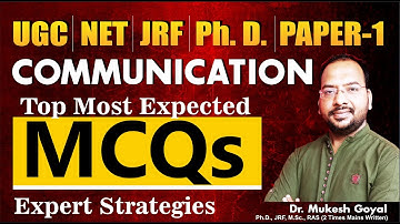 UGC/NTA NET Most Expected MCQ II Communication II Must Watch  #ugcnetpaper1 #ugcnetjrf #ugcnetexam