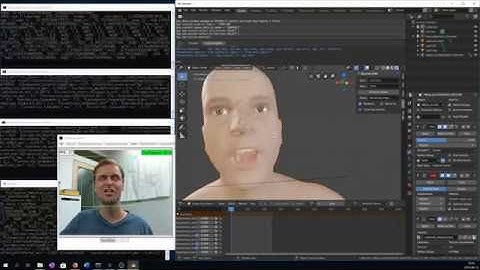FACSvatar Blender addon teaser