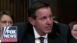 Trump judiciary nominee sobs at Capitol Hill hearing