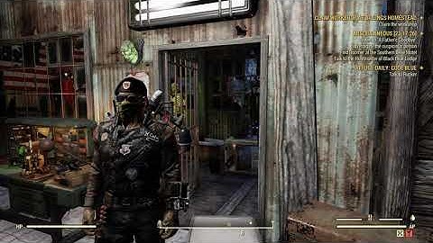 Fallout 76 Cryptid Hunt Event Weekly Challenge Reward - Cold Blooded Paint First Look Review