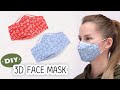 DIY FACE MASK No Sewing Machine | Make Fabric Face Mask at home | Easy Face Mask Pattern