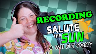 Gwen Records Salute The Sun A Wii Fit Song